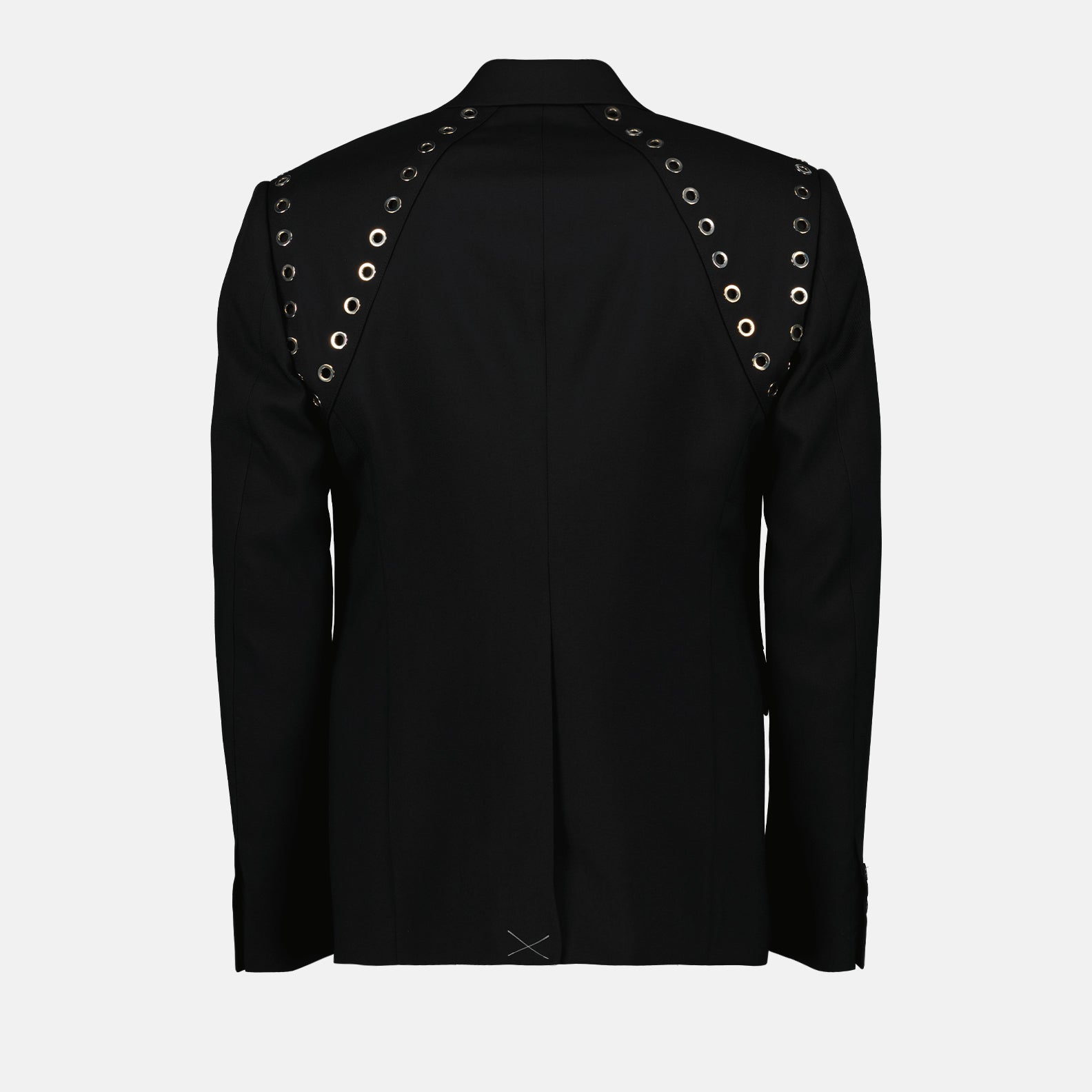 Jackets Eyelet blazer jacket Alexander McQueen Black Homme