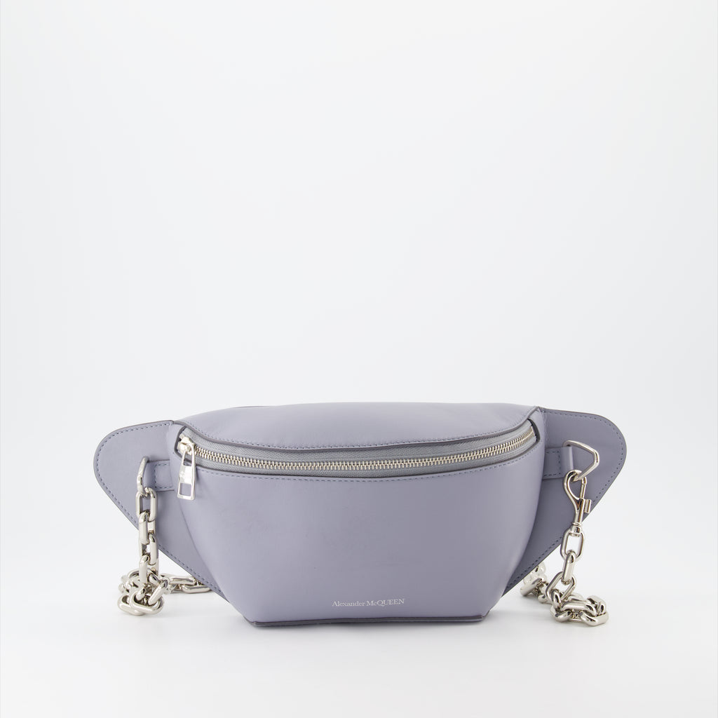 Sacs banane Sac banane Biker Alexander McQueen Gris Homme