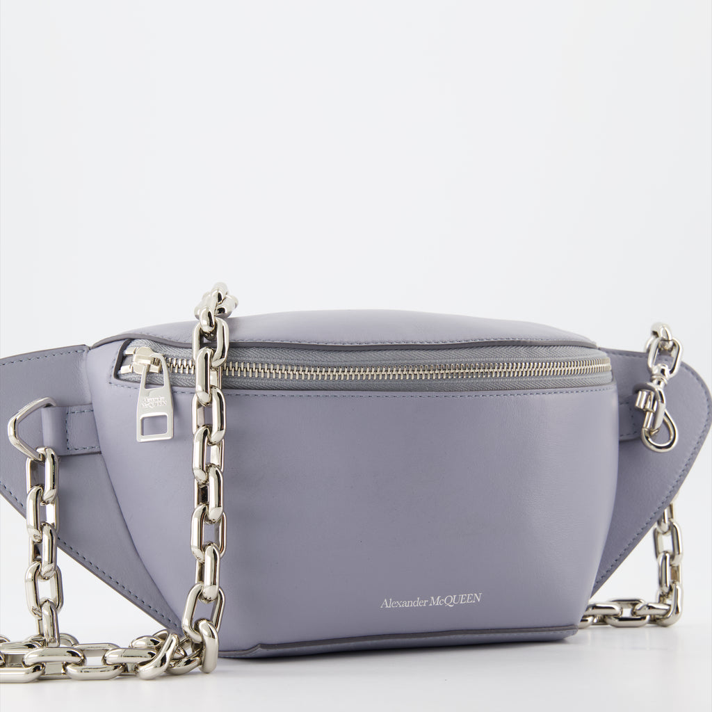 Sacs banane Sac banane Biker Alexander McQueen Gris Homme