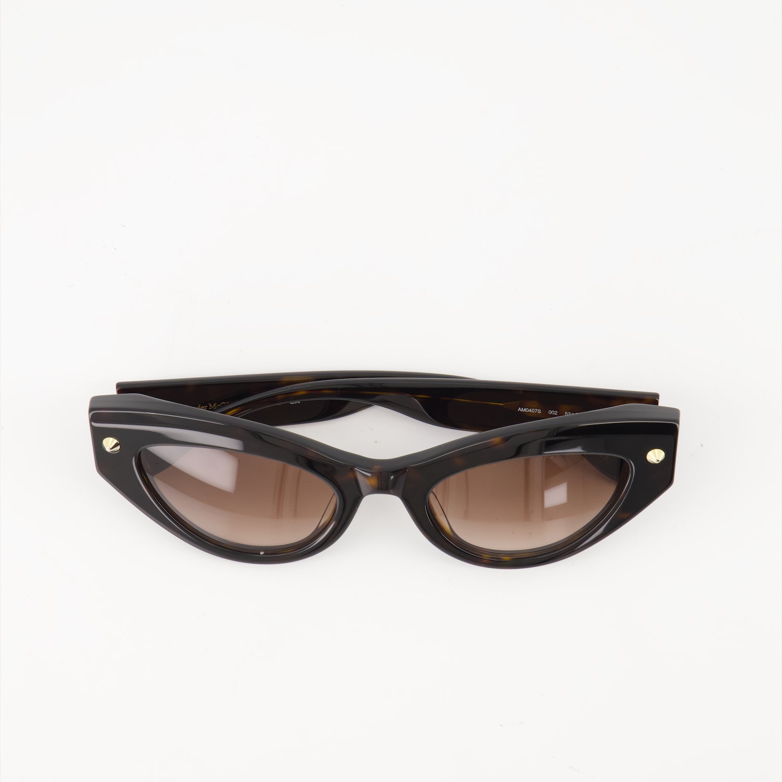 Lunettes Lunettes de soleil Alexander McQueen Marron Unisexe