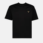T-shirts Triangle logo t-shirt Prada Black Man