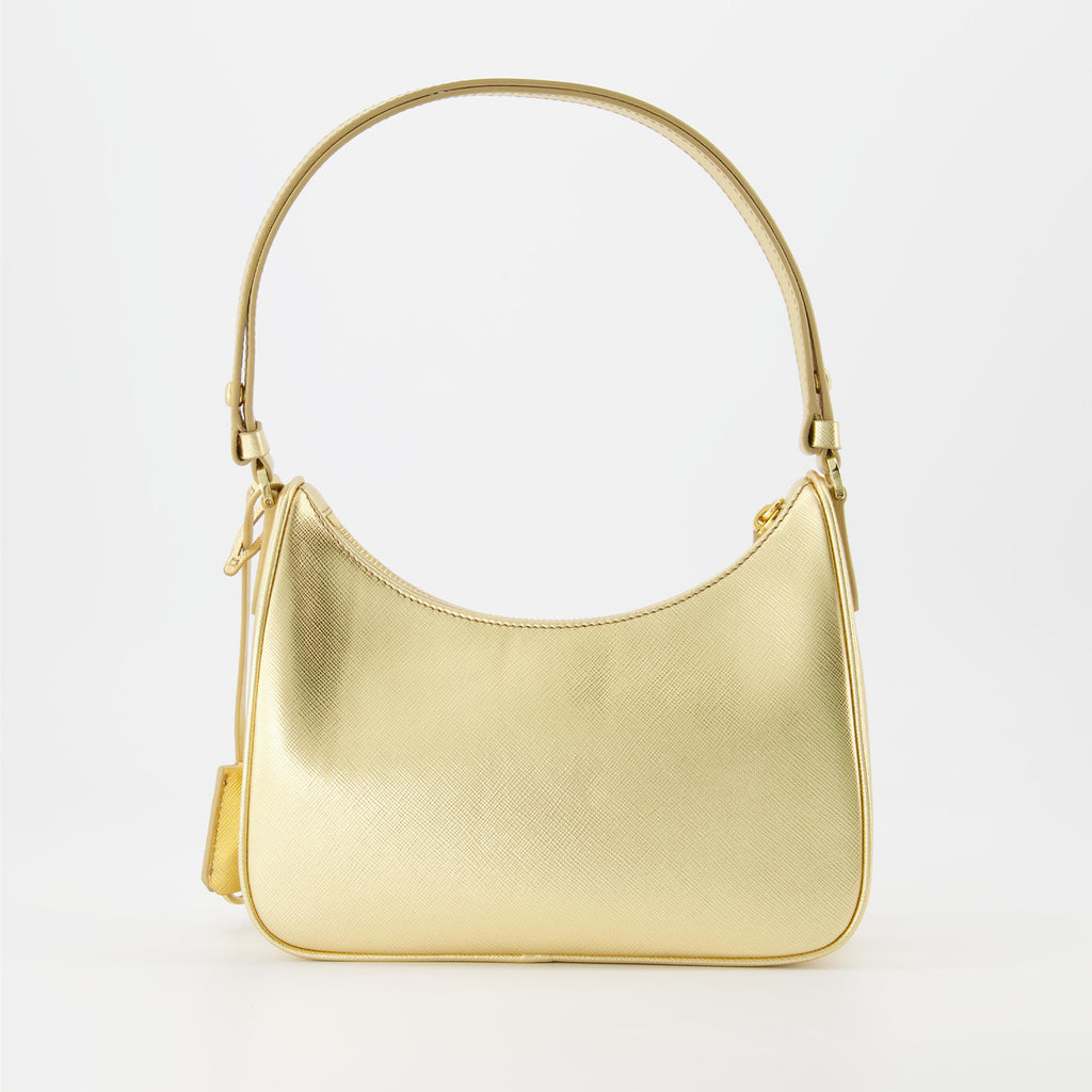 Borse a tracolla Sac Saffiano doré Or Prada Oro Femme