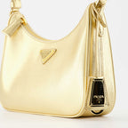 Borse a tracolla Sac Saffiano doré Or Prada Oro Femme