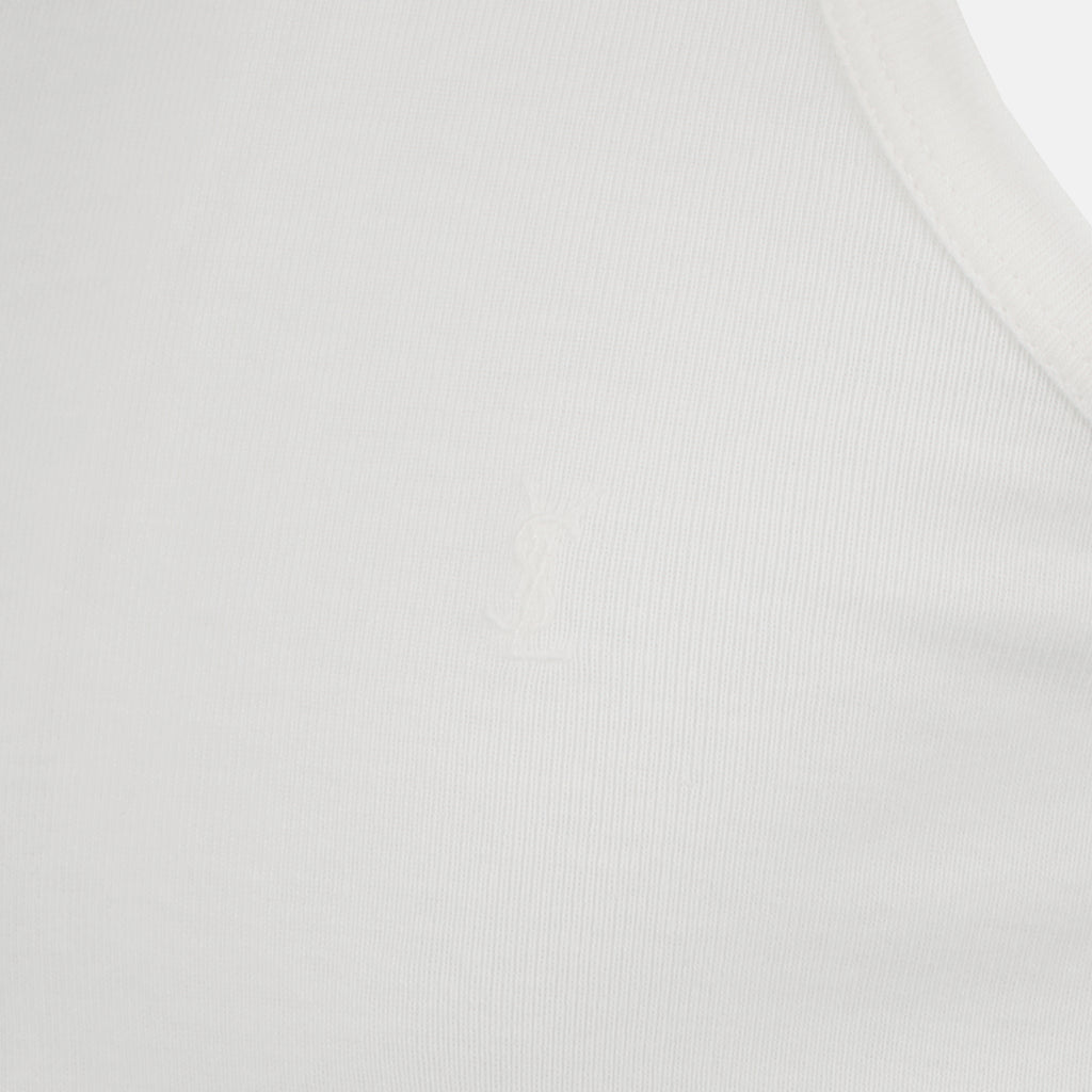 Sous-vêtements et homewear Débardeur classique Saint Laurent Blanc Homme
