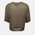 T-shirts Knit T-Shirt Saint Laurent Brown Man