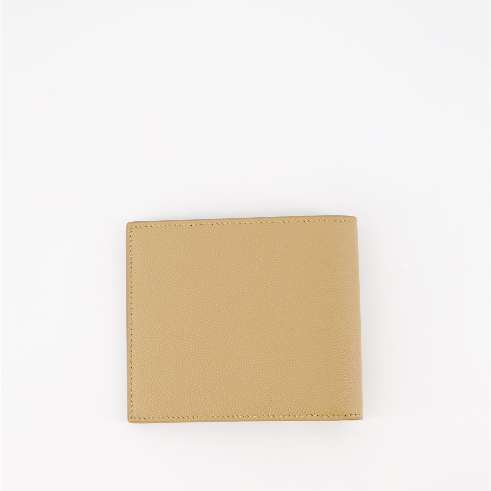 Small leather goods Flap wallet Saint Laurent Beige Man