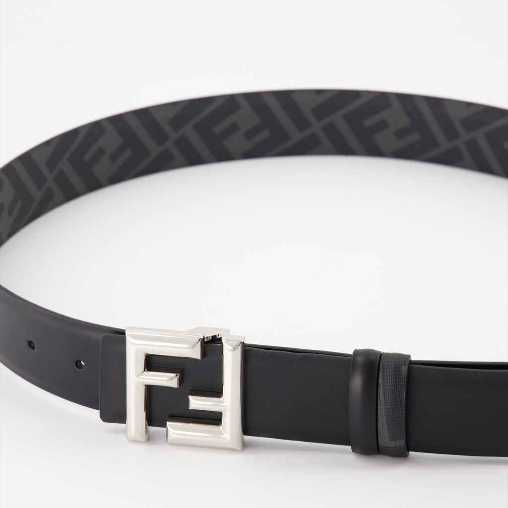 벨트 Ceinture FF Rounded Fendi 검은색 Homme