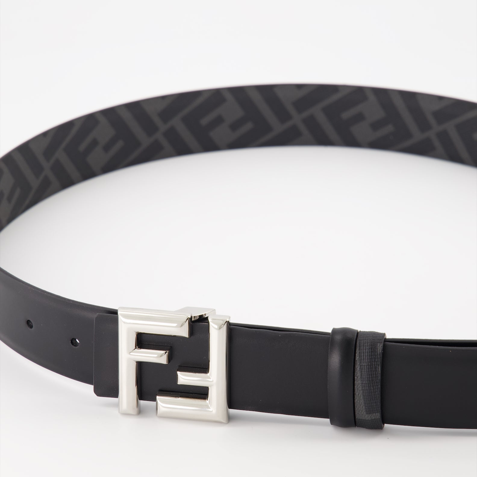 벨트 Ceinture FF Rounded Fendi 검은색 Homme