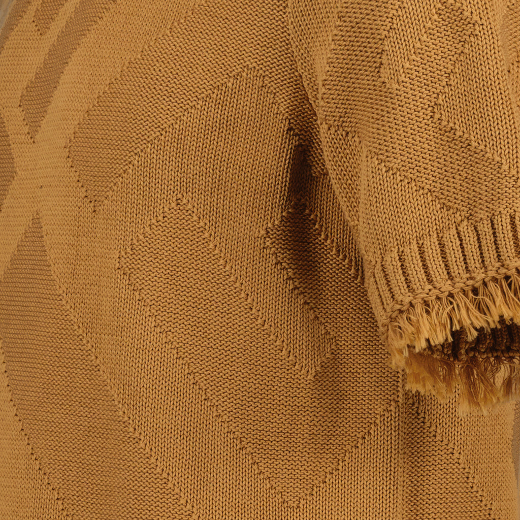 T-shirts T-shirt FF Fendi Marron Homme