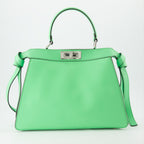 Handbags and shoulder bags Peekaboo bag ISeeU Fendi Green Women