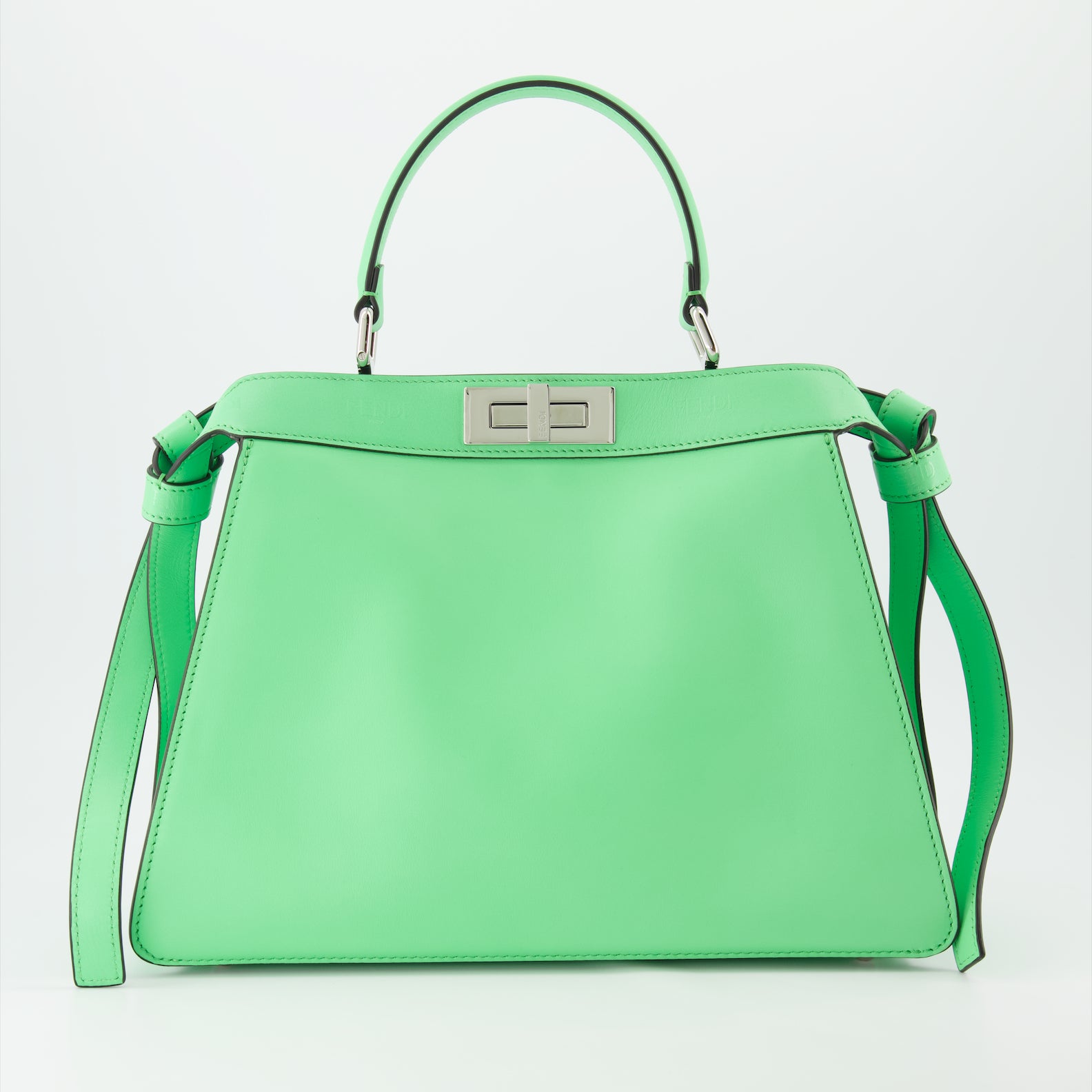 Handbags and shoulder bags Peekaboo bag ISeeU Fendi Green Women
