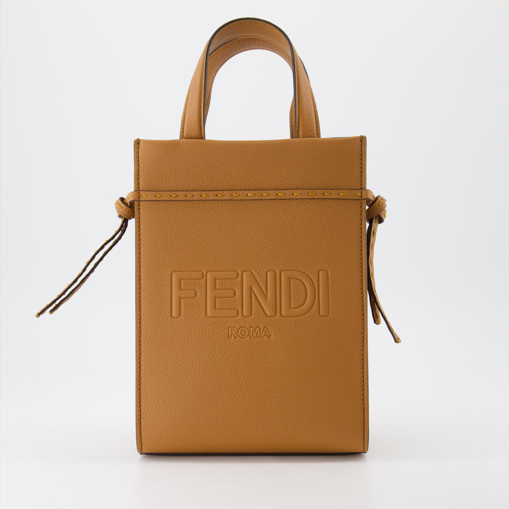 Borse tote Sac shopping Go-To Fendi Marrone Homme