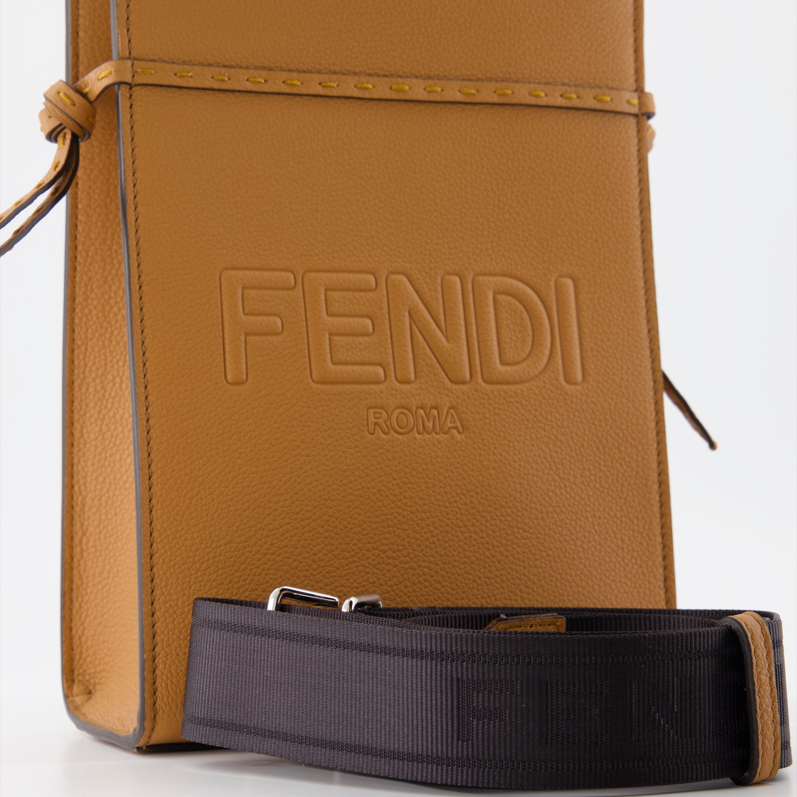 Borse tote Sac shopping Go-To Fendi Marrone Homme