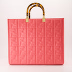 Borse tote Sac moyen Fendi Sunshine Fendi Rosa Femme