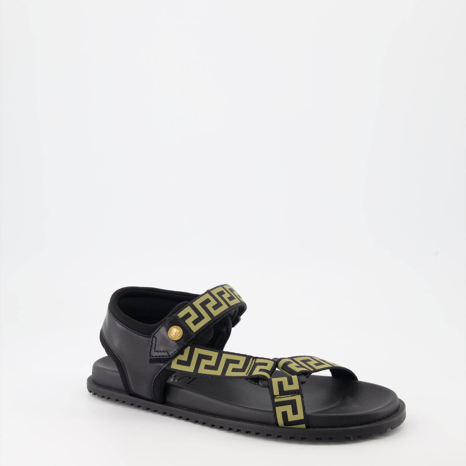 Outlet Claquette Claquette Versace Homme Sandales Greca Versace