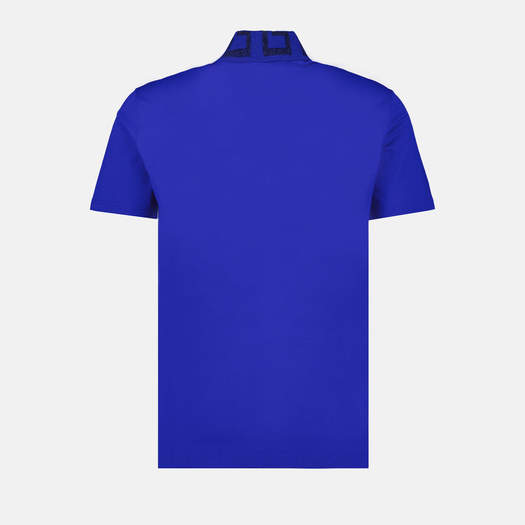 폴로 셔츠 Polo Medusa Greca Versace 파란색 Homme