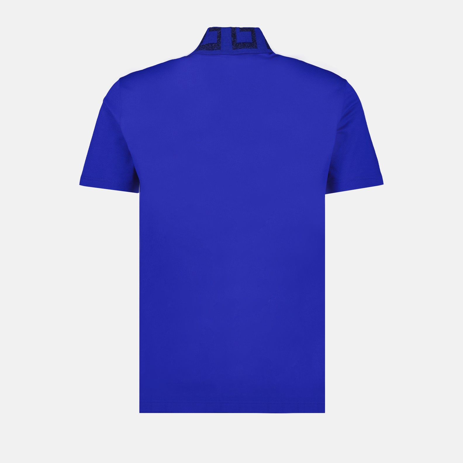 Polos Polo Medusa Greca Versace Bleu Homme