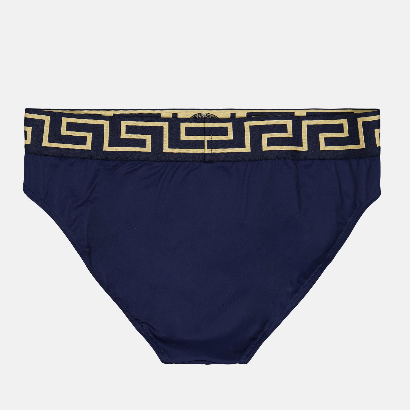 Moda mare Slip de bain Greca Versace Blu Homme