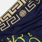 Moda mare Slip de bain Greca Versace Blu Homme