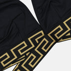 Strandmode Haut de bikini Greca Versace Schwarz Femme