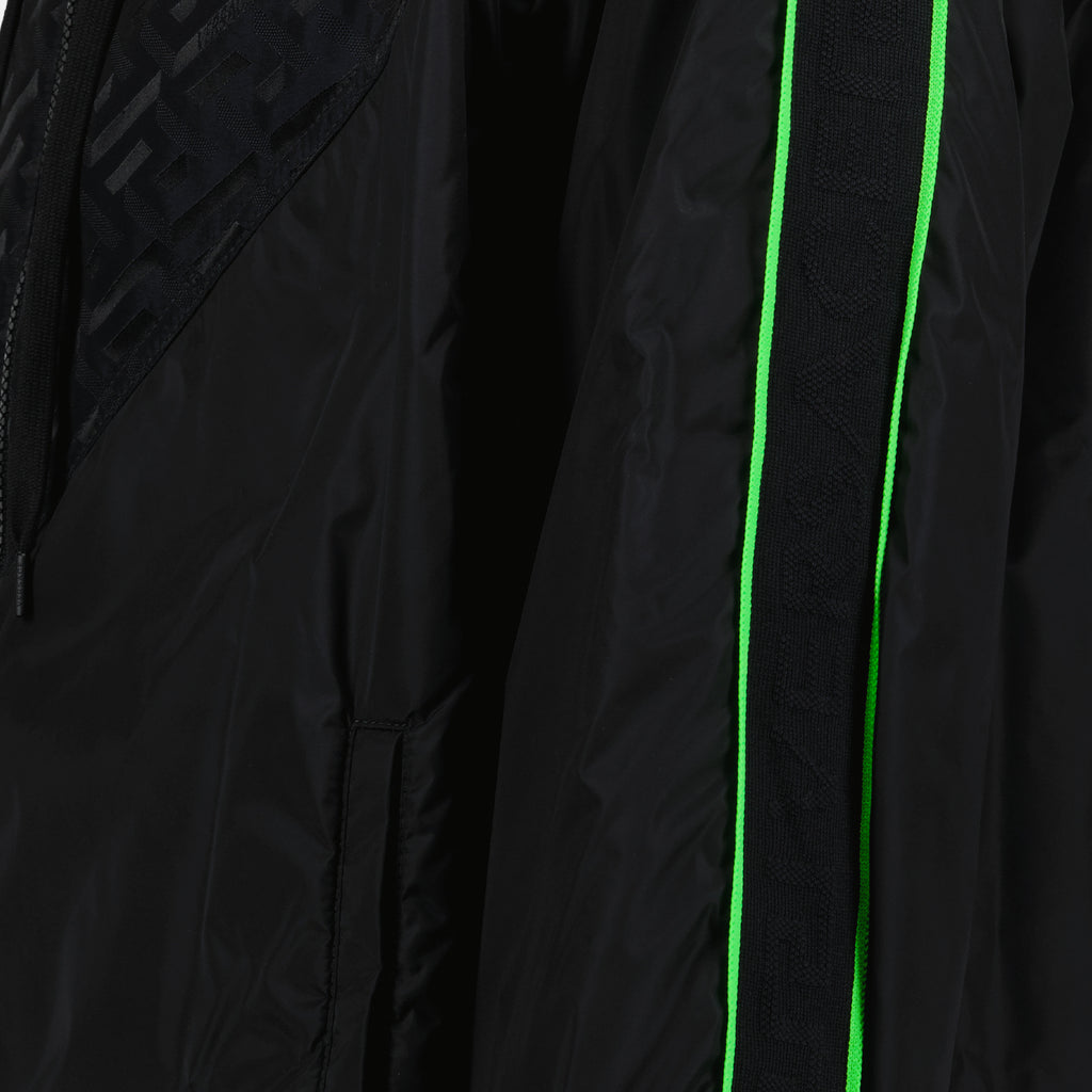 Chaquetas Windbreaker Greca Versace Negro Homme