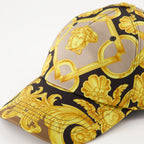 Gorras, sombreros y gorros Casquette Barocco Versace Amarillo Homme