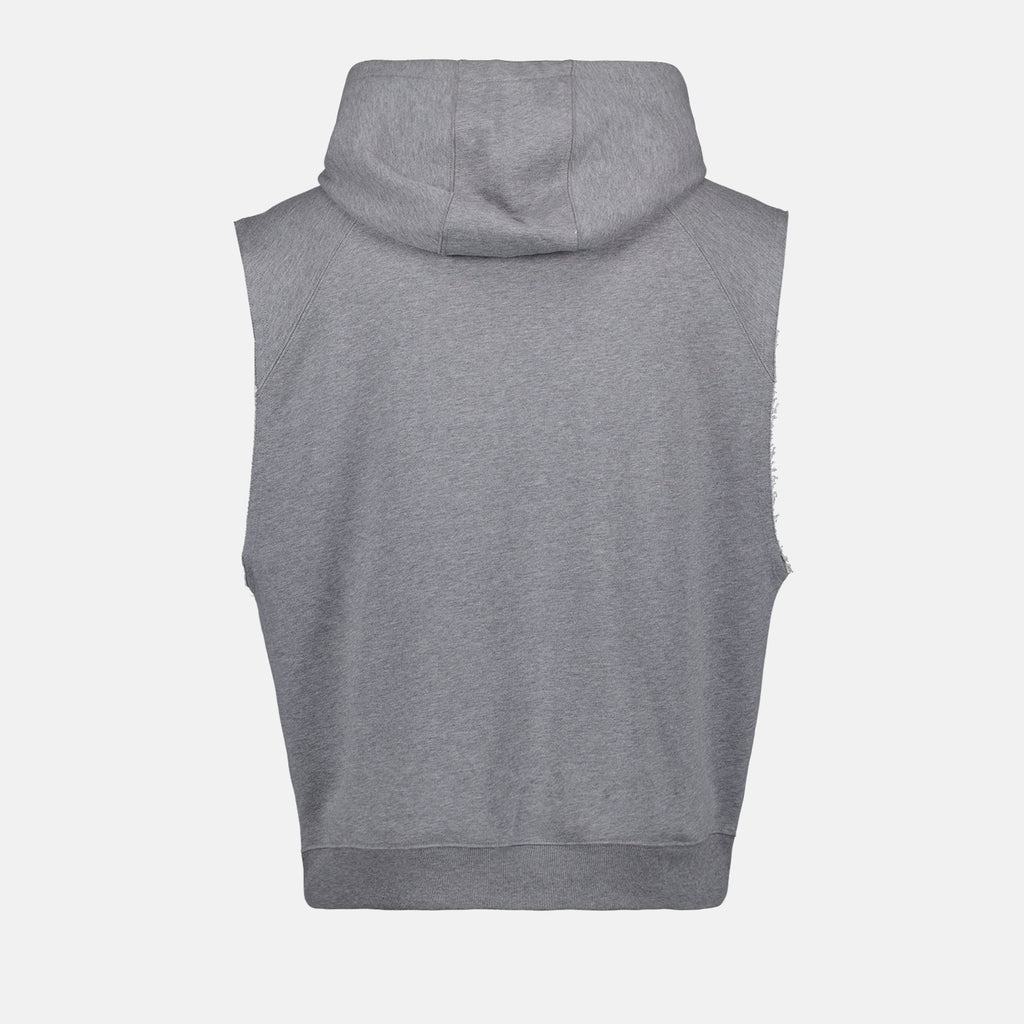 Sweatshirts Sweat à capuche La Maschera Versace Gris Homme