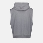 Sweatshirts Sweat à capuche La Maschera Versace Gris Homme