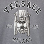 Sweatshirts Sweat à capuche La Maschera Versace Gris Homme