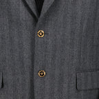 재킷 Veste blazer Versace 회색 Homme