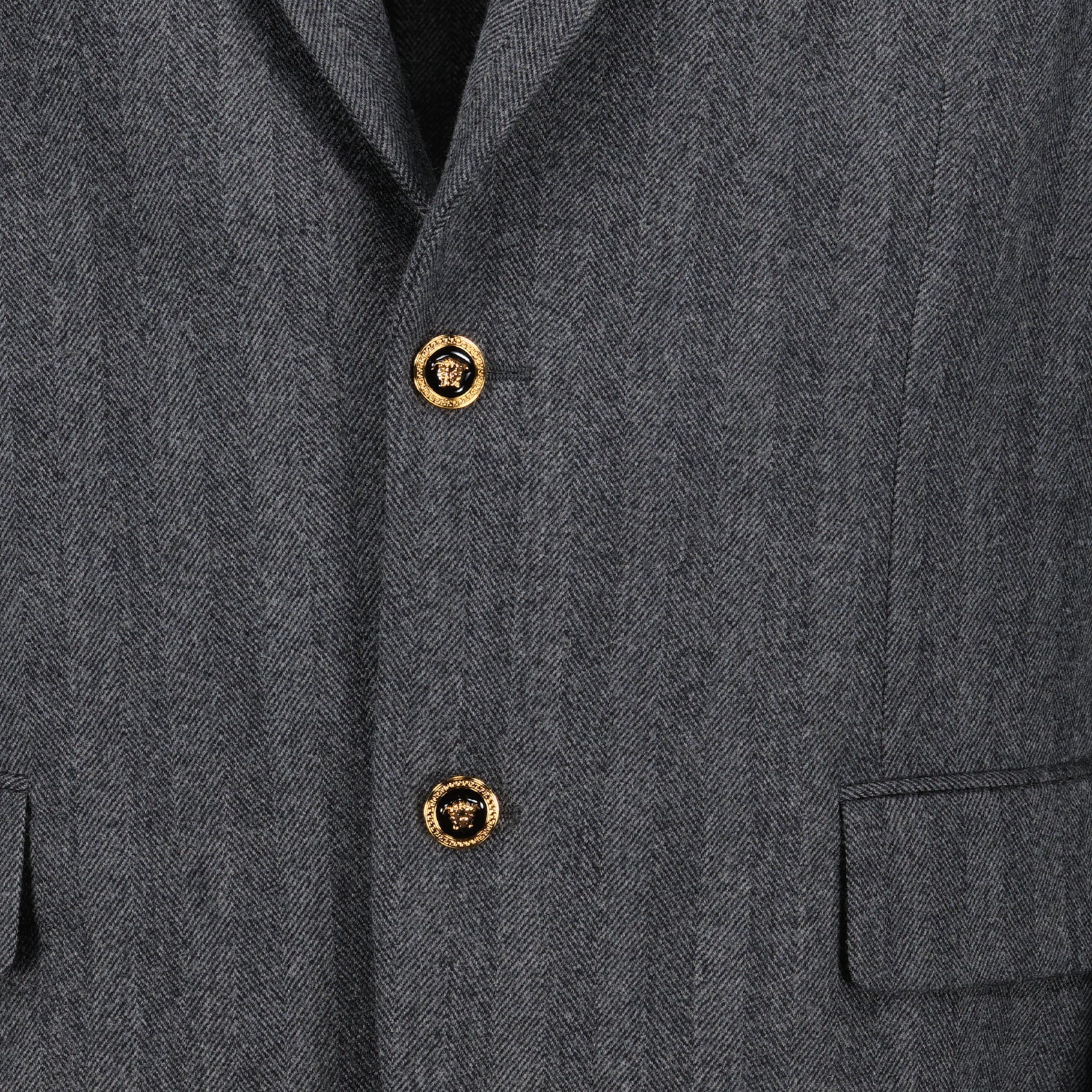 재킷 Veste blazer Versace 회색 Homme