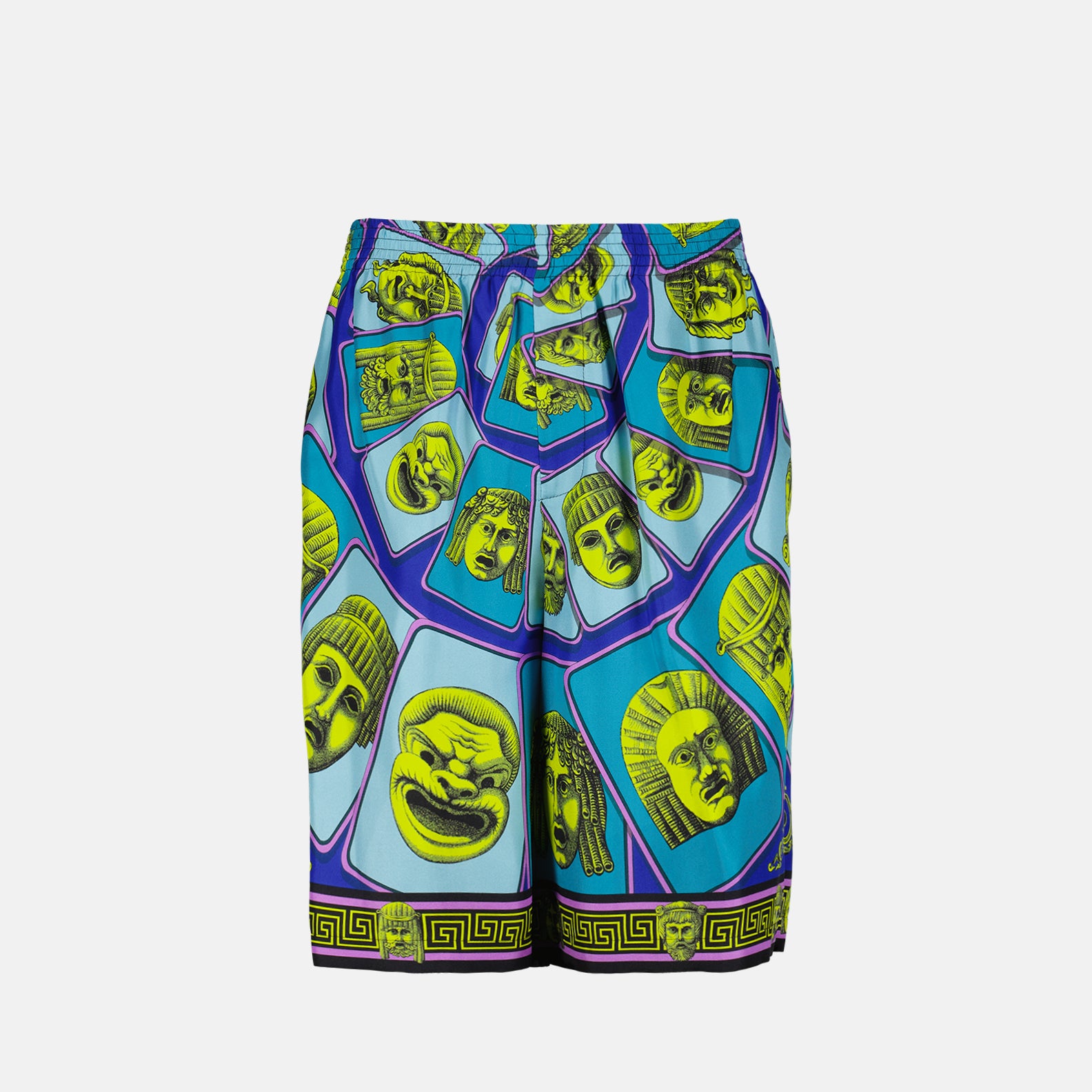 Shorts Short La Maschera Versace Verde Homme