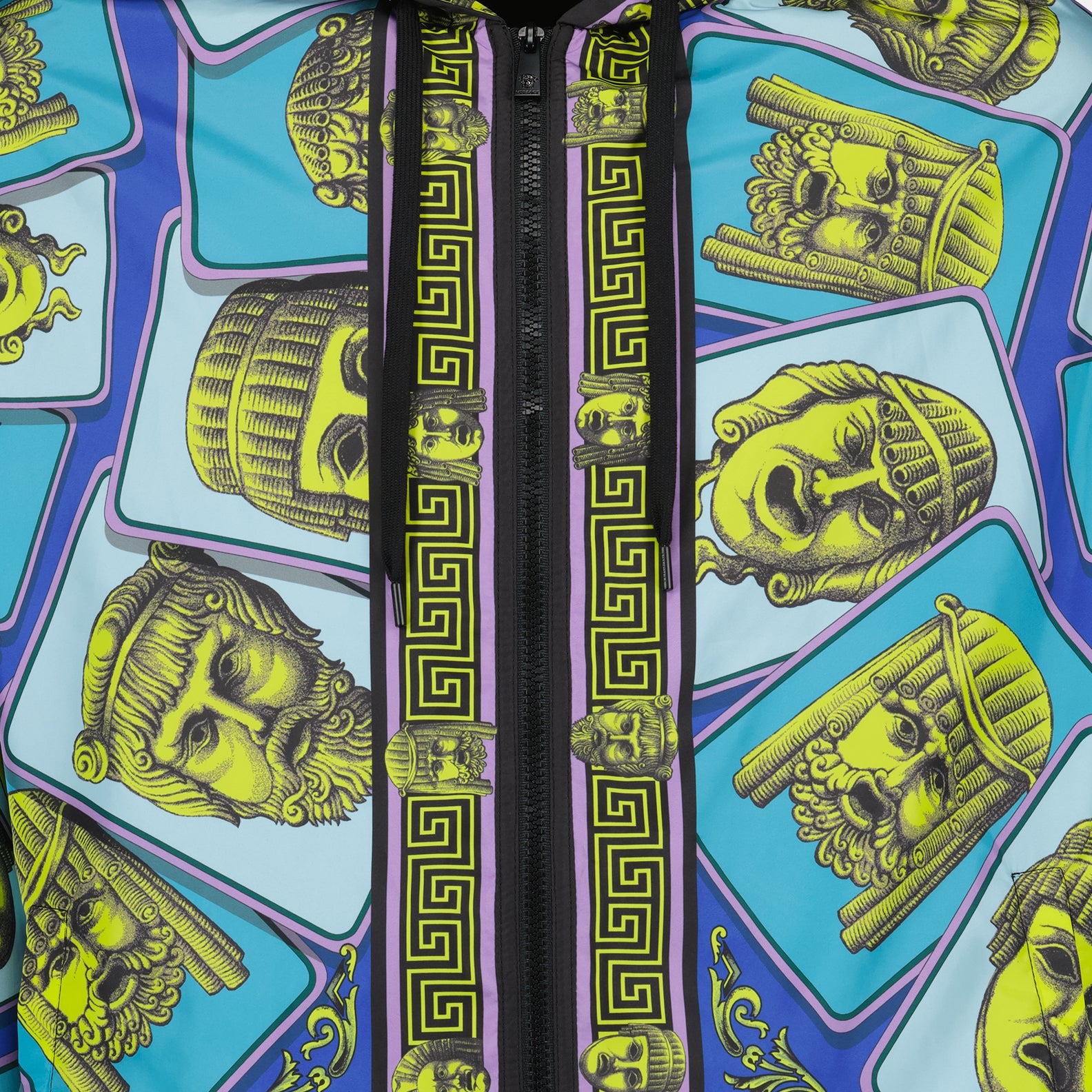 Jackets La Maschera jacket Versace Green Homme