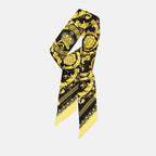 Écharpes, foulards et gants Bandeau Barocco Versace Jaune Femme