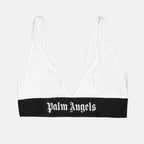 Roupa íntima e homewear Brassière triangle Palm Angels Branco Femme