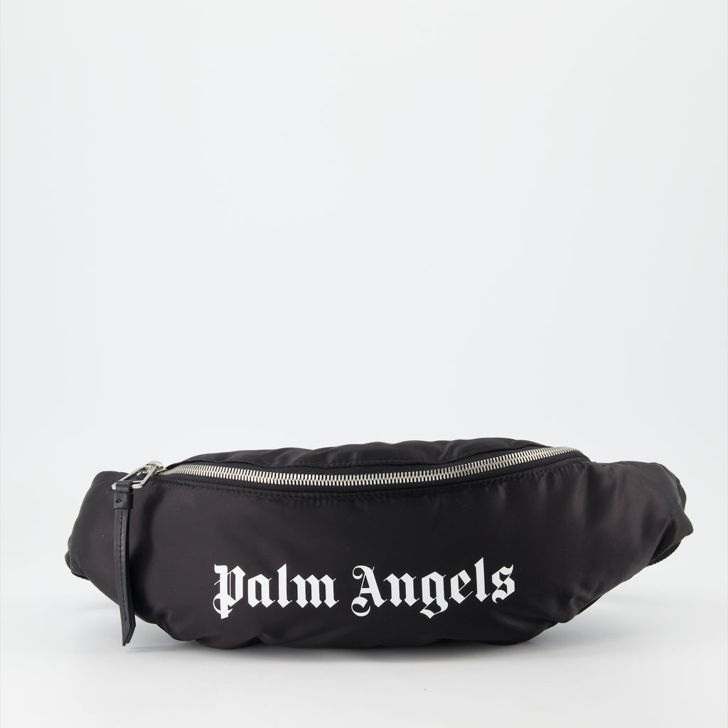 Gürteltaschen Sac banane à logo Palm Angels Schwarz Homme