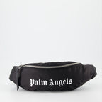 Gürteltaschen Sac banane à logo Palm Angels Schwarz Homme