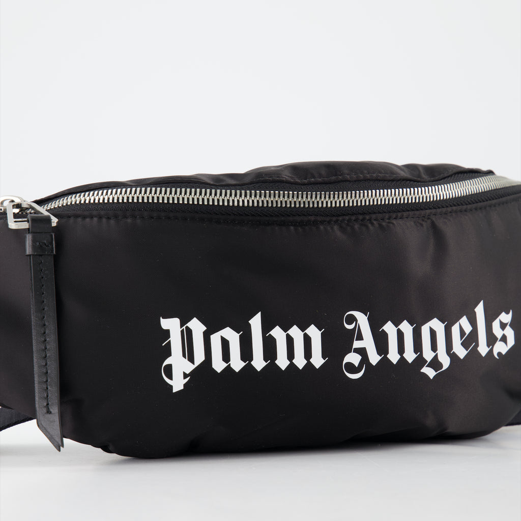 Gürteltaschen Sac banane à logo Palm Angels Schwarz Homme