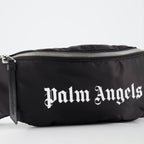 Gürteltaschen Sac banane à logo Palm Angels Schwarz Homme