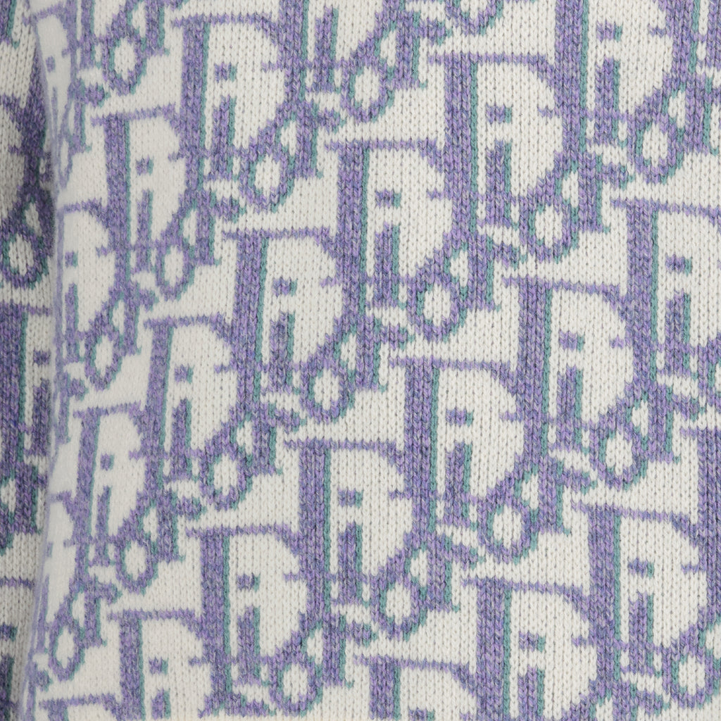 Strickwaren Pull Oblique Dior Weiß Homme