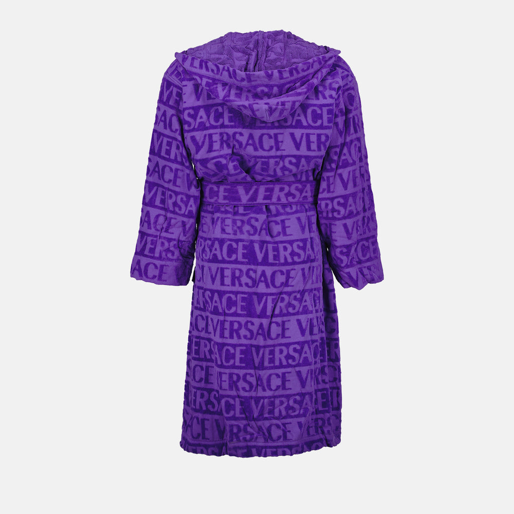 Sous-vêtements et homewear Peignoir monogrammé Versace Violet Unisexe