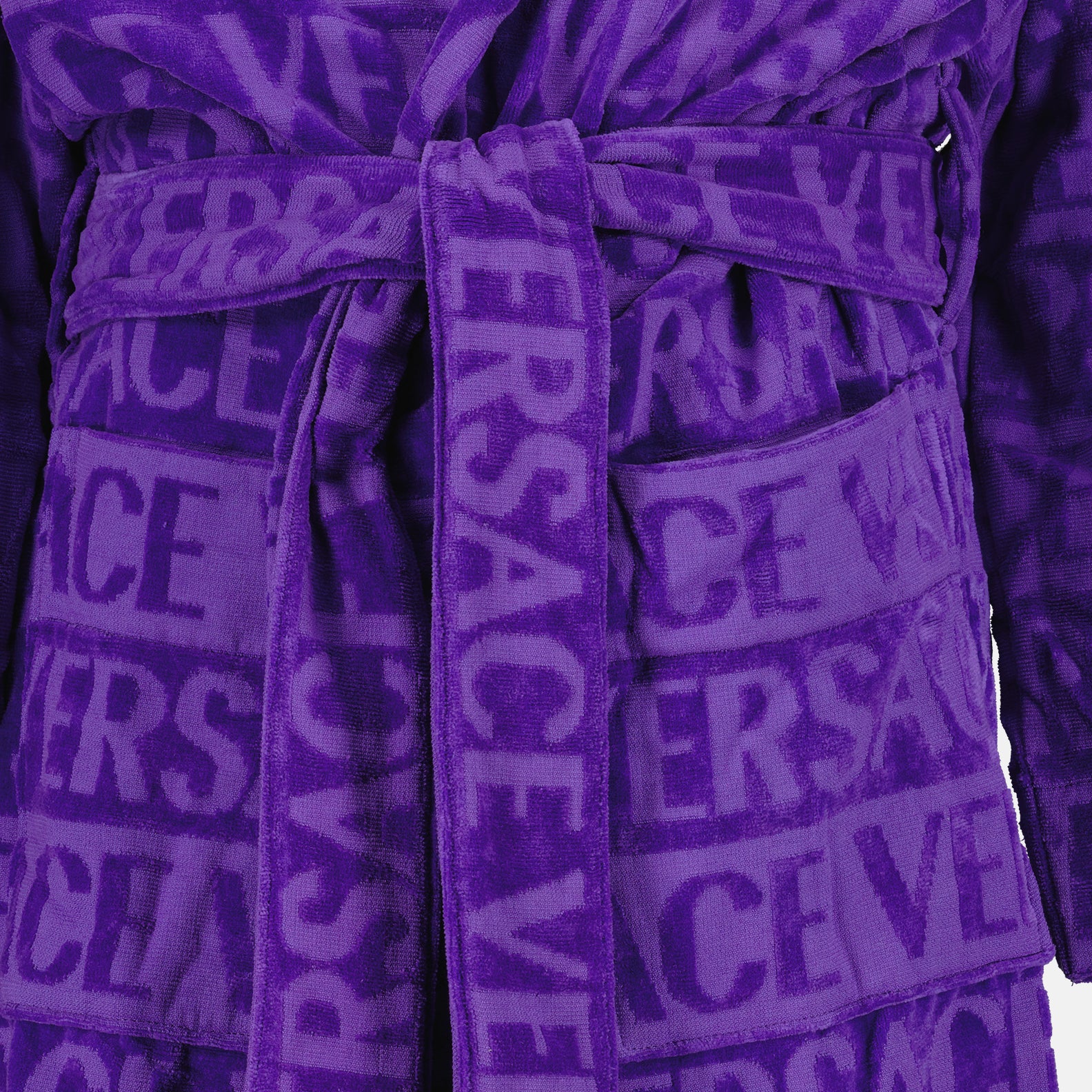 Sous-vêtements et homewear Peignoir monogrammé Versace Violet Unisexe