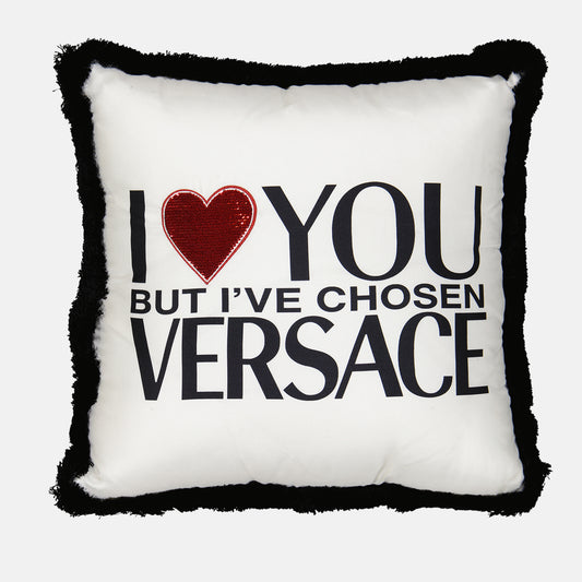 Coussin I ♡ Versace