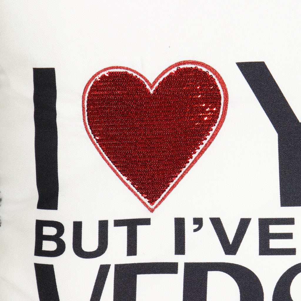 Lifestyle Coussin I ♡ Versace Versace Blanc Unisexe