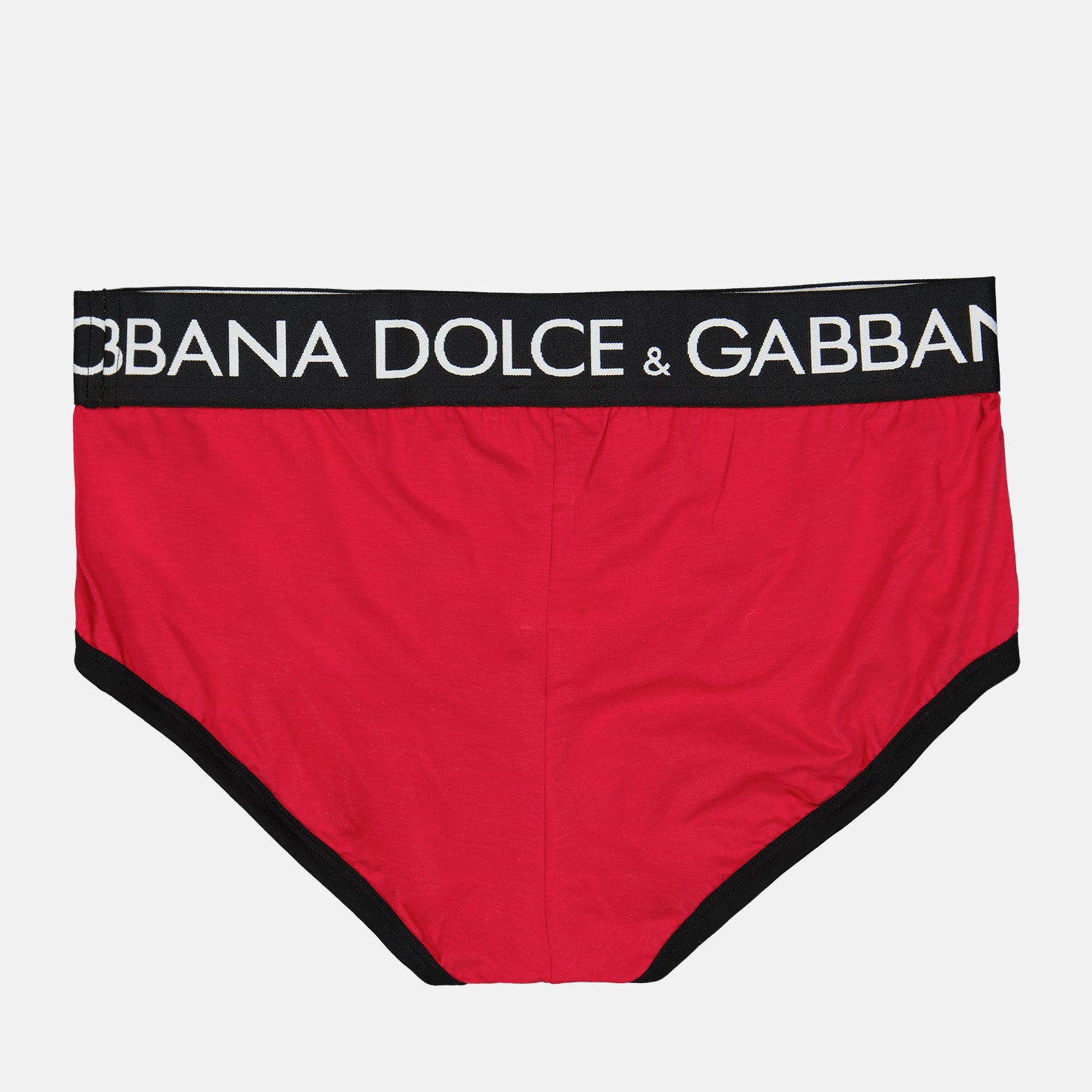 Roupa íntima e homewear Caleçon à logo Dolce & Gabbana Vermelho Homme