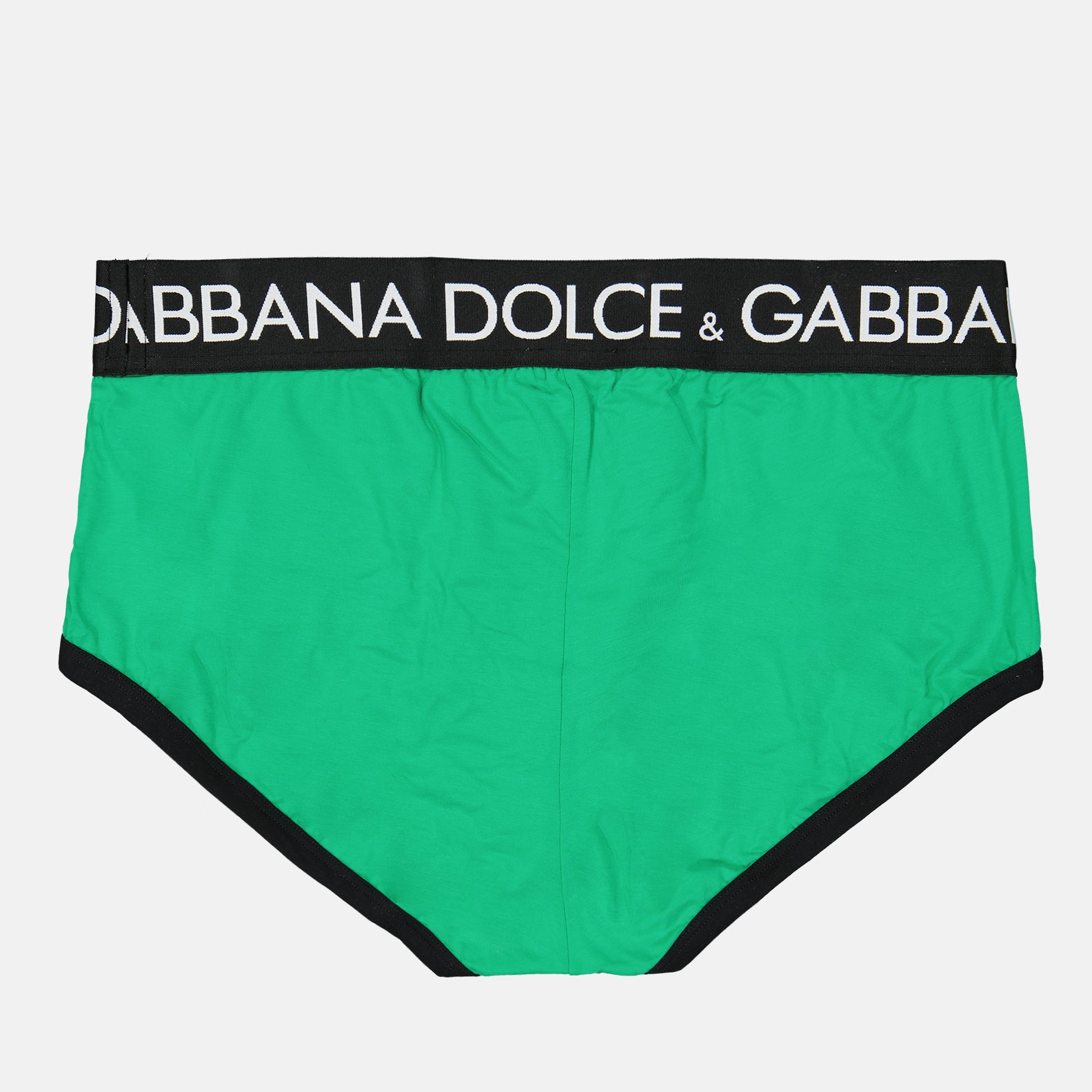 Roupa íntima e homewear Caleçon à logo Dolce & Gabbana Verde Homme