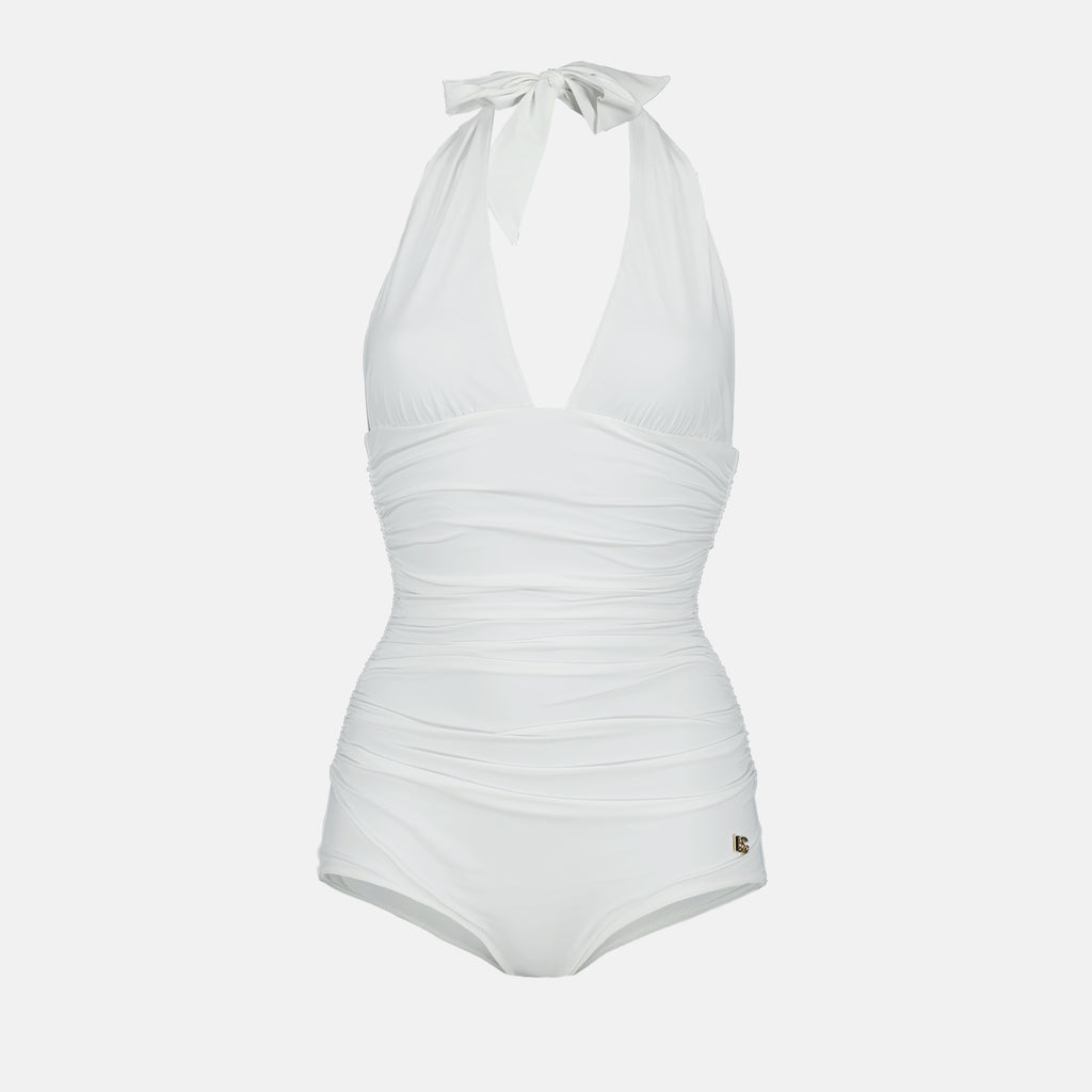 Strandmode Maillot de bain une pièce Dolce & Gabbana Weiß Femme