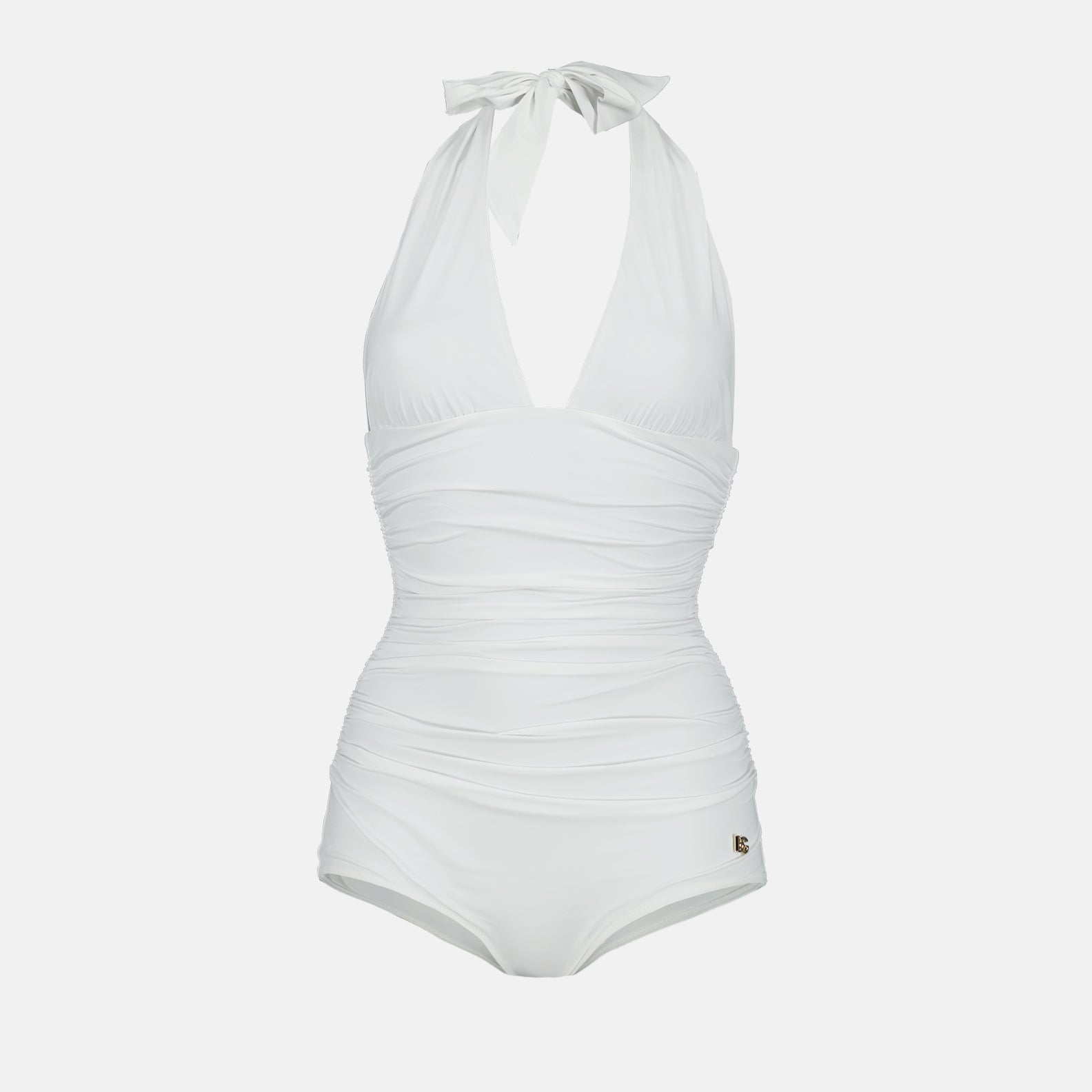 Strandmode Maillot de bain une pièce Dolce & Gabbana Weiß Femme