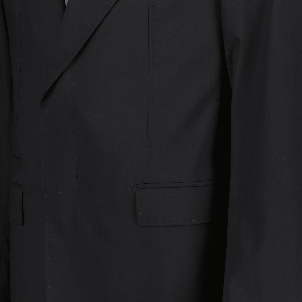 Vestes Blazer en laine Dolce & Gabbana Noir Homme