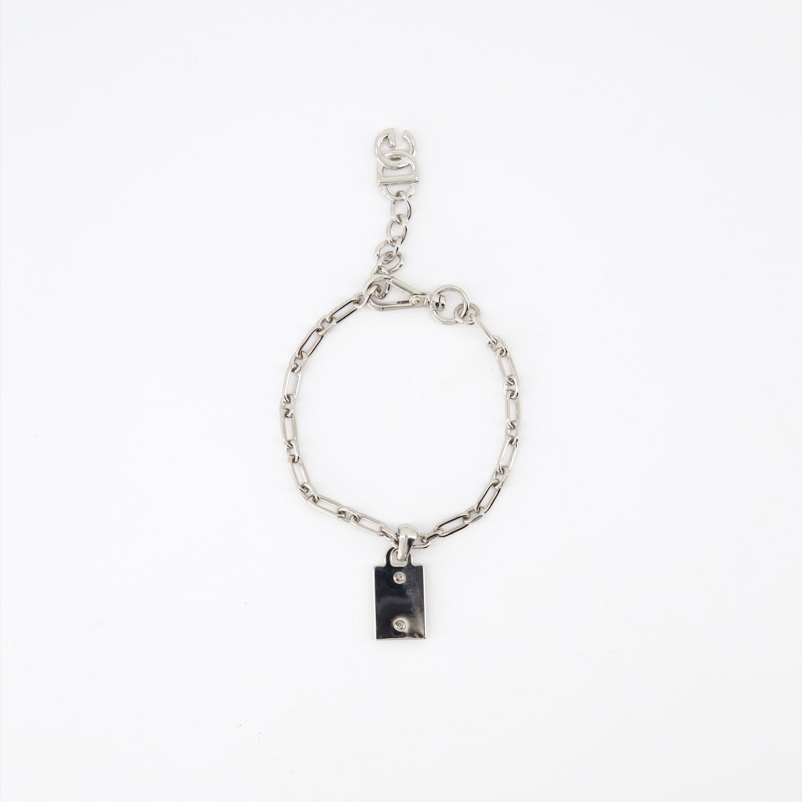 Joias Bracelet plaque Dolce & Gabbana Prata Homme